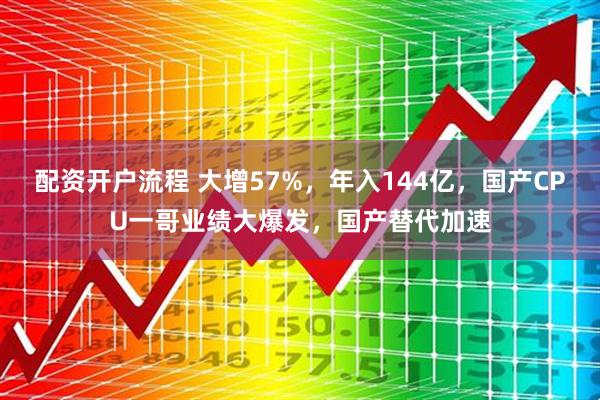 配资开户流程 大增57%,年入144亿,国产CPU一哥业绩大爆发,国产替代加速